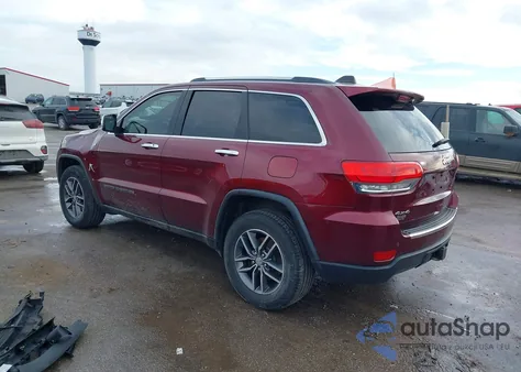 2017 Jeep Grand Cherokee Limited 4X4 z USA, uszkodzony, nr VIN 1C4RJFBG4HC687785